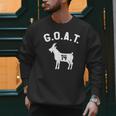 GOAT Number 14 Greatest Of All Time Dad Joke Men Sweatshirt