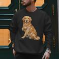 Golden Retriever I Love Dad Dog Dad Father's Day Men Sweatshirt Golden Retriever I Love Dad Dog Dad Father's Day Men Sweatshirt