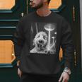Goldendoodle Alien UFO Taking a Selfie Dog Mom Dad Men Sweatshirt Goldendoodle Alien UFO Taking a Selfie Dog Mom Dad Men Sweatshirt
