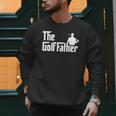 Golffather Father Dad Golfer Golfing Golf Club Putter Men Sweatshirt