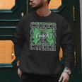Green Sport Loud Proud Cheer Coach Dad Father's Day Men Sweatshirt