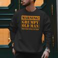 Grumpy Old Man Tee Shirt For Grandfathers Dads Father's Day Men Sweatshirt