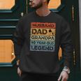 Husband Dad Grandpa 80 Year Old Legend 80th Birthday Vintage Men Sweatshirt