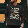 I'm A Dad Grandpa And A Vietnam Veteran Nothing Scares Me Men Sweatshirt