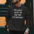 I'm Just Here To Pay For Everything Theme Park Dad Men Sweatshirt I'm Just Here To Pay For Everything Theme Park Dad Men Sweatshirt
