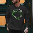I'm A Simples Woman Loves Weed Coffee And Dog Dad Mom Men Sweatshirt