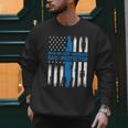 Jesus God Religious Man Of God Husband Dad Protector Men Sweatshirt