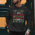 Just Feliz Navi Because I Don't Have A Dad Ugly Christmas Men Sweatshirt
