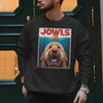 Labradoodle Jowls Tee Fawn Lab Doodle Mom Top Dad Men Sweatshirt