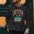 I Leveled Up To Daddy Est 2026 Dad Level Unlocked New Dad Men Sweatshirt