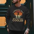Lineman Dad Like A Regular Dad But Cooler Lineman Men Sweatshirt