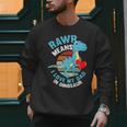 I Love My Dad Rawr Dinosaur Fathers Day Dino Toddler Boy Men Sweatshirt