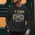 I Am Man King Powerful Dad Afro Melanin Men Sweatshirt