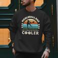 Man's Pickleball Dad Like A Regular Dad But Cooler Men Sweatshirt