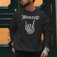 Megadad Retro 90s Hard Rock Band Heavy Metal Father's Day Men Sweatshirt