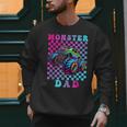 Monster Truck Dad Family Matching Shirt Truck Lovers Men Sweatshirt