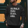 Najbolji Babo Ikad Bosnian Dad Men Sweatshirt