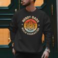 Nerdy Dads Build Character Men Sweatshirt