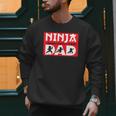 Ninja Dad Matching Family Ninja Warrior Men Sweatshirt