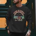 One Happy Dad First Birthday Camping Matching Family Party Men Sweatshirt