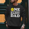 One Happy Dude Dad 1st Birthday Family Matching Men Sweatshirt