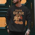 Papa Bear Bears Animal Pun Lover Dad Father Daddy Father's Men Sweatshirt Papa Bear Bears Animal Pun Lover Dad Father Daddy Father's Men Sweatshirt
