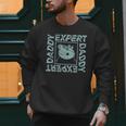 Peppa Pig Father's Day Expert Daddy Vintage Faded Box Logo Men Sweatshirt