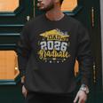Proud Dad Of A 2026 Graduate Grad Senior Graduation Father Men Sweatshirt
