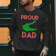Proud Dad Of A Gator Unique Idea For Fathers Day Men Sweatshirt