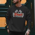 Race Car Birthday Party Racing Family Dad Pit Crew Men Sweatshirt