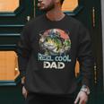 Reel Cool Dad Fishing Vintage Retro Father's Day Men Sweatshirt Reel Cool Dad Fishing Vintage Retro Father's Day Men Sweatshirt
