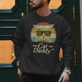 Retro Cat Daddy 80s 90s Style Sunglasses Men Sweatshirt