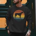 Rhodesian Ridgeback Vintage Retro Dog Mom Dad Men Sweatshirt