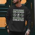 Schwangerschaft Verknden Geschenk Zocker New Character Created Pregnancy Announcement Dad Gamer Men Sweatshirt