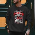 Semi Truck Driver For Truckers And Dads Small Men Sweatshirt