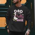 Silly Dad Goose Dad 1st Birthday Family Matching Party Men Sweatshirt