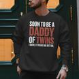 Soon To Be Dad Twins Fatherhood Pregnancy Announcement New D Men Sweatshirt Soon To Be Dad Twins Fatherhood Pregnancy Announcement New D Men Sweatshirt