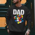 Speed Cubing Dad Puzzle Cuber Cube Kids Men Sweatshirt Speed Cubing Dad Puzzle Cuber Cube Kids Men Sweatshirt