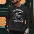 Toilet Clogging Champion Dad Joke Raccoon Trash Panda Men Sweatshirt Toilet Clogging Champion Dad Joke Raccoon Trash Panda Men Sweatshirt