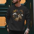 Tortie Cat Owner Flowers Tortie Cat Mom Tortie Cat Dad Men Sweatshirt