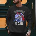 Transformers Father's Day Optimus Prime Heroic Dad Vintage Men Sweatshirt