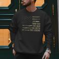 Twin Dad Camo USA Flag Twin Dad The Man The Myth The Legend Men Sweatshirt
