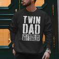 Twin Dad Shirt Men Dad Of Twins Fathers Day Men Sweatshirt