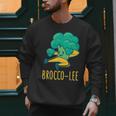 Vegetable Word Game Dad Joke Brocco-Lee Broccoli Men Sweatshirt Vegetable Word Game Dad Joke Brocco-Lee Broccoli Men Sweatshirt