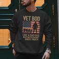 Vet Bod Like Dad Bod But With More Back Pain US Flag Veteran Men Sweatshirt Vet Bod Like Dad Bod But With More Back Pain US Flag Veteran Men Sweatshirt