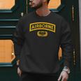 Vintage Airborne Veteran Paratrooper For Men Dad T-Shirt Men Sweatshirt