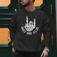 Vintage Dead Dad Club Matching 2 Sides Fathers Day Men Sweatshirt