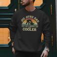 Vintage Jiu Jitsu Dad Just Like A Normal Dad Only Cooler Men Sweatshirt