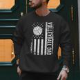 Vintage Volleyball Dad USA Flag Retro Fathers Day Daddy Papa Men Sweatshirt Vintage Volleyball Dad USA Flag Retro Fathers Day Daddy Papa Men Sweatshirt