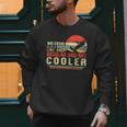 Waterski Dad Fathers Day Ski Lover Dad Water Skiing Rider Men Sweatshirt